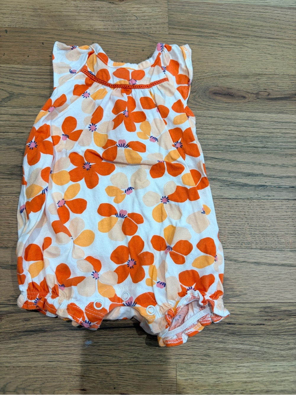 Carter’s baby girl floral print romper